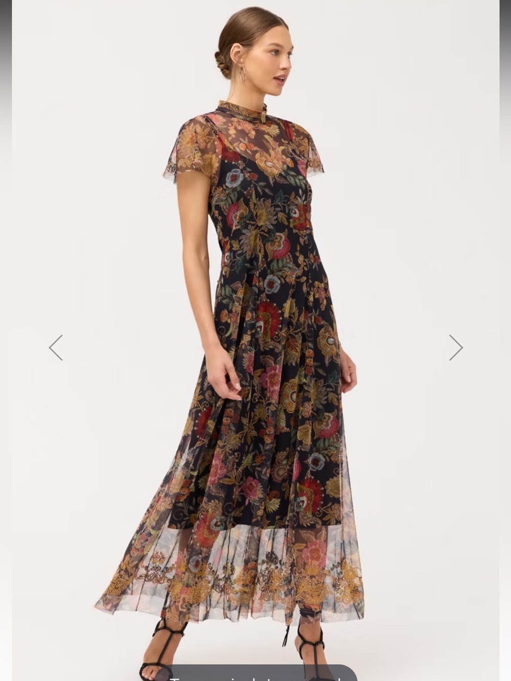 NWT JOHNNY WAS KAIMARIE MESH DRESS - Picture 3 of 6